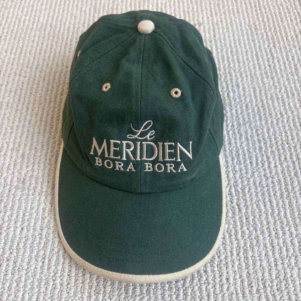 Le Meridien Bora Bora Cotton Dad Strapback Baseball Hat Cap Adjustable